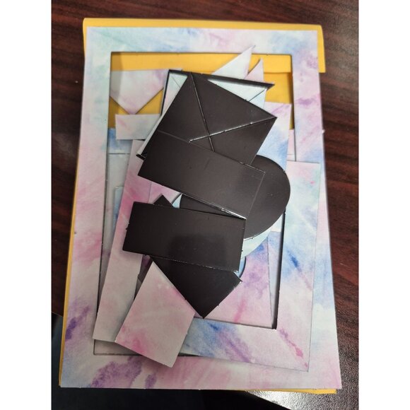 28-Piece Magnet Frames Set For Photos & Notes With Geometric Patterns - Picture 3 of 3